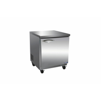 IKON IUC28F 27.8-Inch Solid Door Undercounter Freezer Commercial Refrigeration Equipment