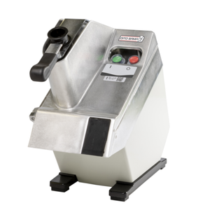 DITO SAMA 602256 coupe-légumes électrique de 992 lb/h trancheuse commerciale en acier inoxydable à une vitesse avec goulotte de sécurité