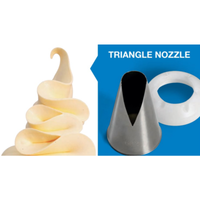 Carpigiani IC193-016587 Triangle Nozzle for Ice Cream Machine Star Doors