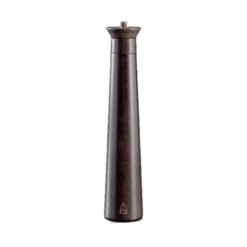 Rubber Wood Pepper Mill Grinder With Elegant Design For Culinary Use