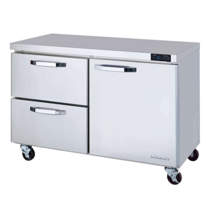 Blue Air BLUR48-D2L-HC 48-7/16" Undercounter Refrigerator