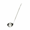 Omcan 80758 Durable 1 oz Stainless Steel Serving Ladle for Professional Use stainless steel ladle with long handle, commercial kitchen tool
