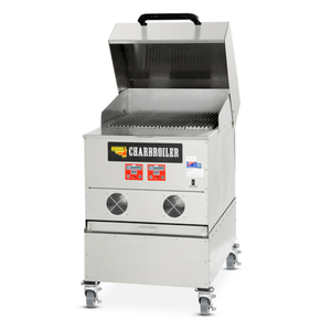 Cookshack CB024 Wood Pellet Charbroiler 26-1/2"W 480 sq. in.