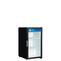 QBD DC7-HC BLACK 6.79 cu. ft. Countertop Merchandiser Refrigerator