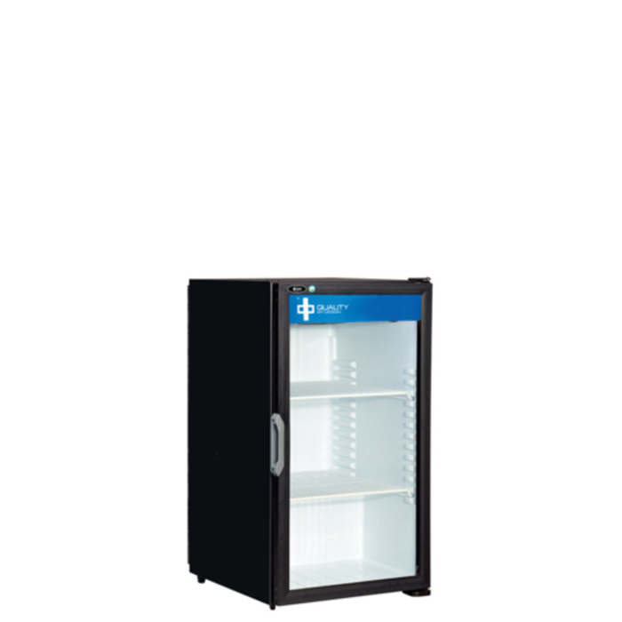 QBD DC7-HC BLACK 6.79 cu. ft. Countertop Merchandiser Refrigerator