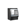 EFI CDCBC-36 Refrigerated Deli Showcase Display Case With Curved Glass Front