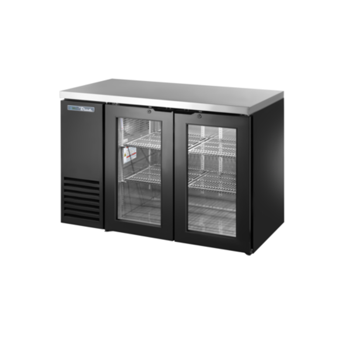 True TBB24-48-2G-Z1-SFT-B-1 48-Inch Refrigerated Back Bar Cooler