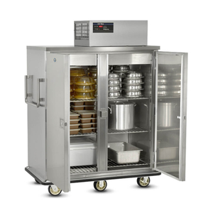 FWE RBQ-96 55" Refrigerated Satellite Transport Cabinet 96 Plate Capacity