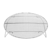 Wire Pan Rack For Food Warmers, 13.5-Inch Diameter Grate For Omcan Food Warmers, Durable Coated Wire Design.