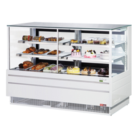 Turbo Air TCGB-60UF-CO-W(B)-N 60-1/2" Refrigerated Dry Display Case