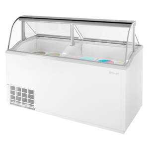 Turbo Air TIDC-70W-N Vitrine de présentation à cuves pour crèmes glacées 173 cm