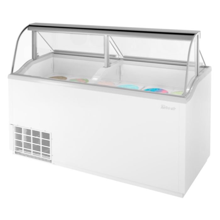 Turbo Air TIDC-70W-N Vitrine de présentation à cuves pour crèmes glacées 173 cm