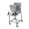 Omcan MINI-32 Meat Mixer Grinder, Commercial Meat Mixer Grinder with 3 HP motor and auto-feed system for efficient processing.