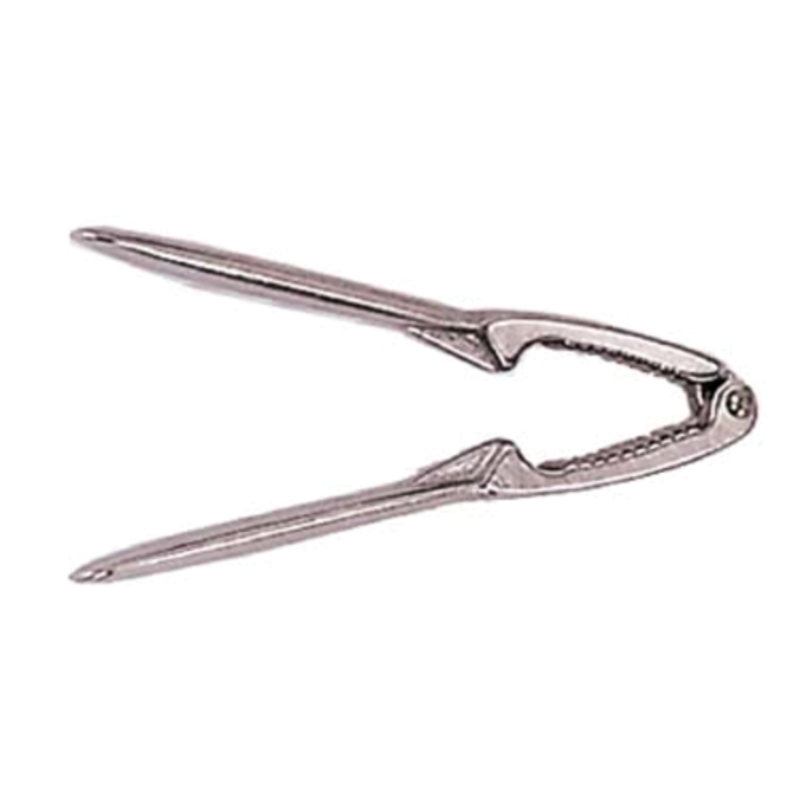 Commercial Lobster And Nut Cracker Made Of Chrome Plated Steel With Single Jaw Design For Efficient Cracking