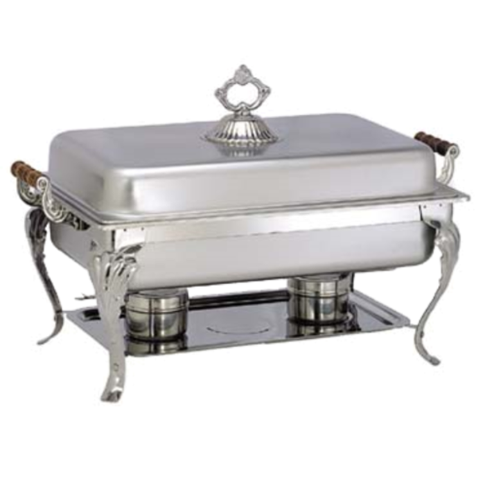 Plat rectangulaire sculpté Lafayette Chafer LAF-7 de 8 pintes
