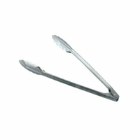 Omcan 80794 12-Inch Extra Heavy-Weight Stainless Steel Utility Tongs