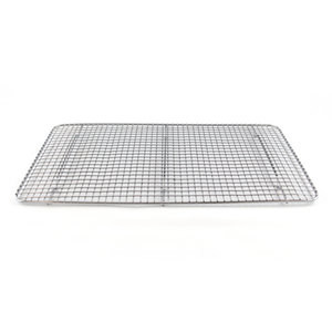 Stainless Steel Oven Rack Shelf For Commercial Kitchens, 10" x 18" Wire Grate Design.