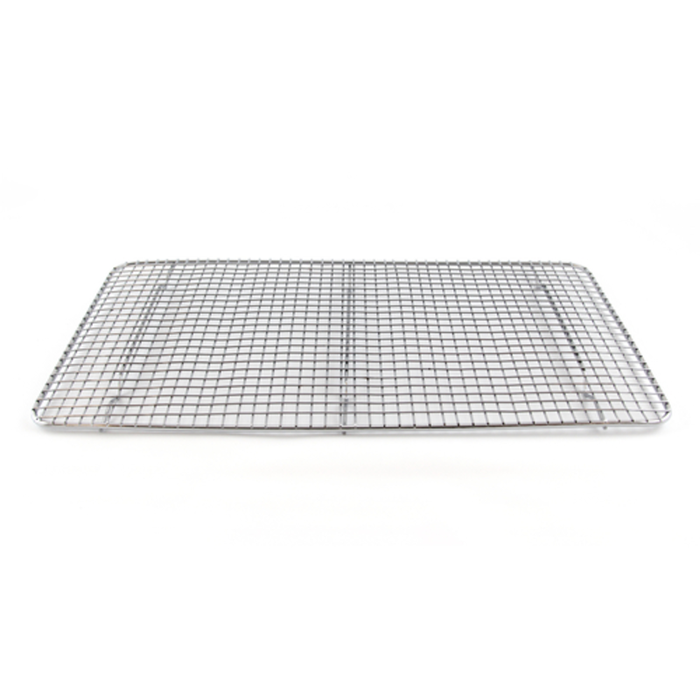 Stainless Steel Oven Rack Shelf For Commercial Kitchens, 10" x 18" Wire Grate Design.