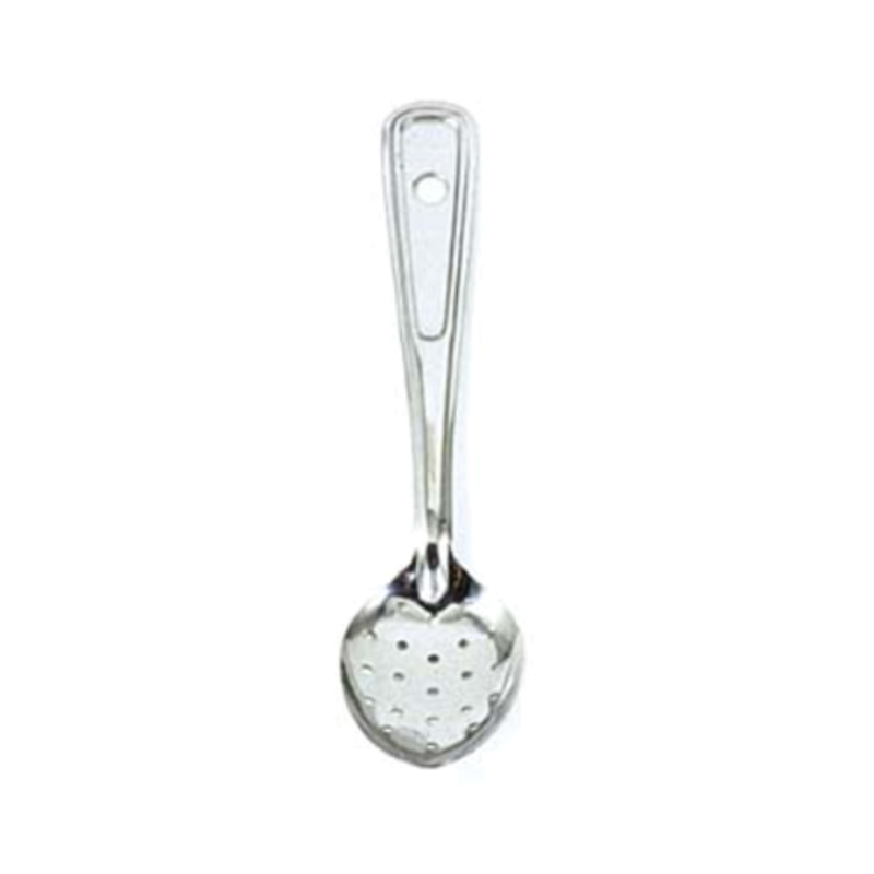 Perforated Stainless Steel Basting Spoon With Long Handle And Perforated Bowl For Draining And Basting