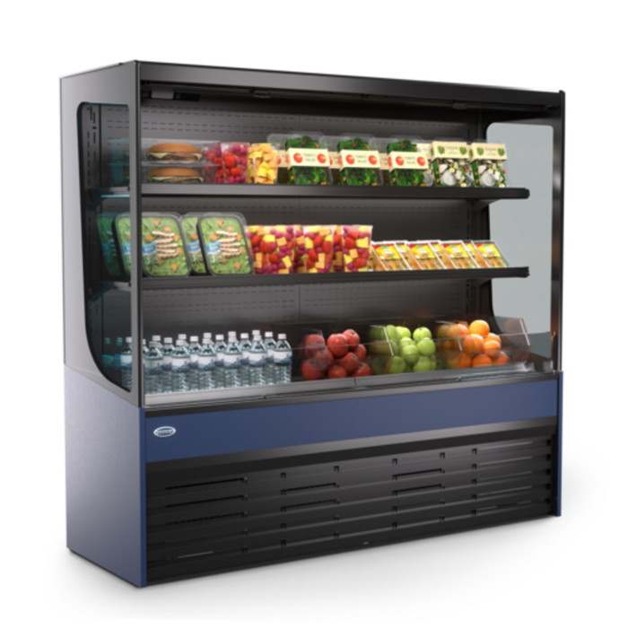 Federal VRSL3660S 36"W Vision Series Open Refrigerated Display Merchandiser