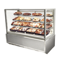 Federal ITD3634-B18 36"W Italian Glass Non-Refrigerated Display Case