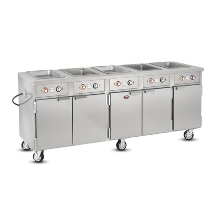 FWE HLC-5W6-7H-35-DRN 86"W Electric Hot Food Serving Counter