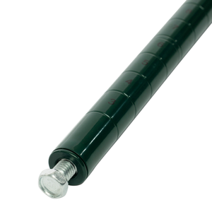 Rosko RO-WS-P72-GE 72" H Green Epoxy Wire Shelving Post (4/Pack)
