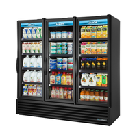True Manufacturing FLM-81~TSL01 80.75" Glass Door Refrigerated Merchandiser