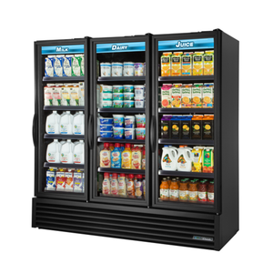 True Manufacturing FLM-81~TSL01 80.75" Glass Door Refrigerated Merchandiser