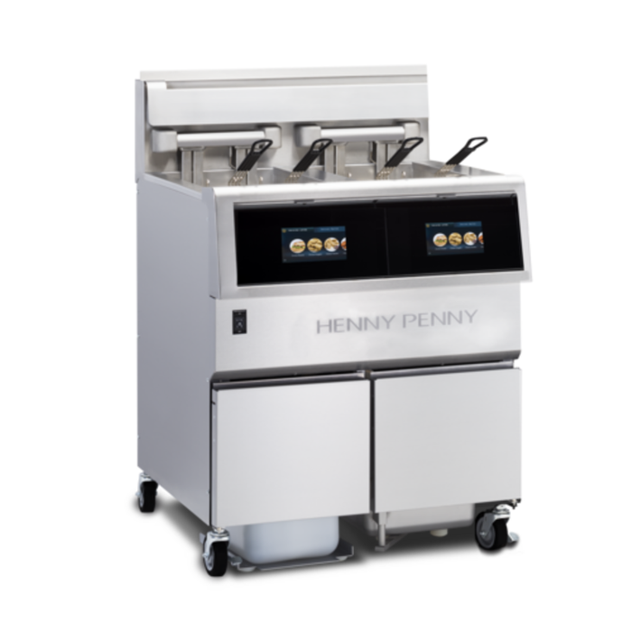Henny Penny OFE 512 60 lb Electric Floor Model Open Fryer