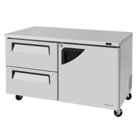 Turbo Air TUF-60SD-D2R-N 60-1/4"W Super Deluxe Undercounter Freezer