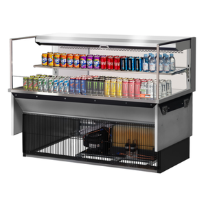 Turbo Air TOM-60L-UF-S-2SI-N Vitrine de présentation encastrable de 152 cm (60 po) et de 368 L (13 pi³)