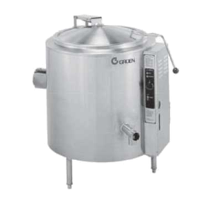 Groen AHS-40 40-Gallon Gas Stationary Self-Contained Steam Jacketed Kettle