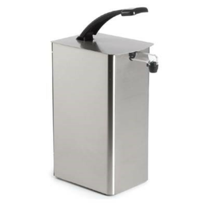 Nemco 10971 6-3/4"W Single Pump-Style Countertop Condiment Dispenser
