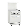 CookRite AGR-24G-LP 24" LP Gas Restaurant Range With Griddle For Commercial Kitchens