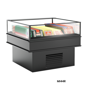 Structural Concepts MI44R 50-1/8"W Oasis Refrigerated Self-Service Island Merchandiser