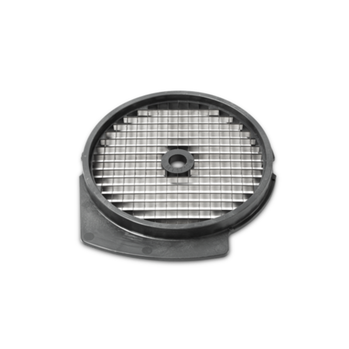 Eurodib 650223 Food Processor Dicing Grid Disc Plate 10x10mm for precise food preparation.