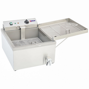 Omcan 44522 Countertop Electric Fryer 25 lbs. Capacity
