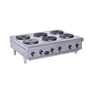 Royal RHPE-12-2 Electric Countertop Hotplate 12"W with 2 Burners