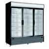 EFI Sales C3-68GD Three Door Glass Merchandiser Refrigerator With Sleek Black Exterior