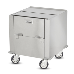 FWE DC-200-11 Unheated Dish Storage Cart 120-200 Plate Capacity