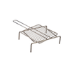 Omcan 48468 Outdoor Multi-Fuel Pizza Oven with Cart 4 Pizza Capacity cooking grate rack accessory