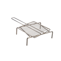 Omcan 48468 Outdoor Multi-Fuel Pizza Oven with Cart 4 Pizza Capacity cooking grate rack accessory