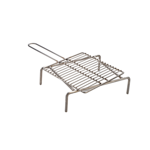 Omcan 48468 Outdoor Multi-Fuel Pizza Oven with Cart 4 Pizza Capacity cooking grate rack accessory