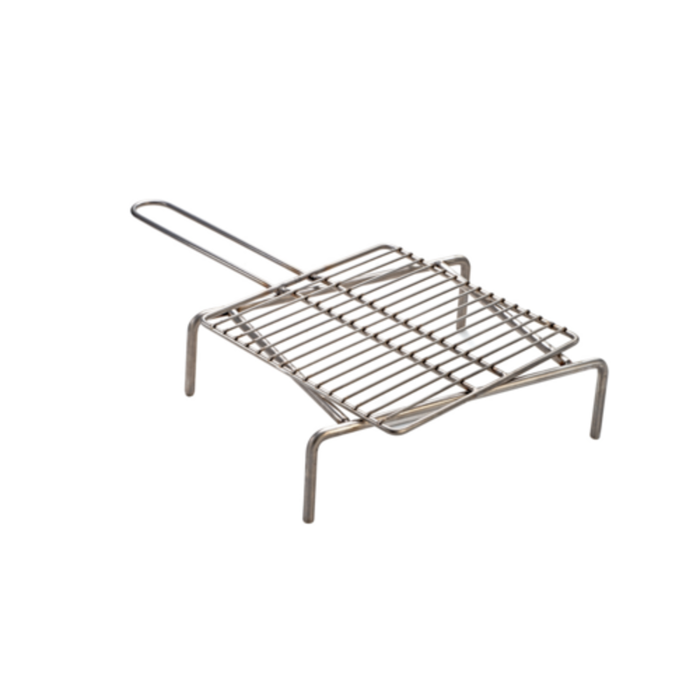 Omcan 48468 Outdoor Multi-Fuel Pizza Oven with Cart 4 Pizza Capacity cooking grate rack accessory