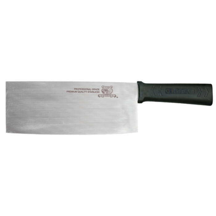 Omcan 16816 8-Inch Chinese Style Stainless Steel Cleaver Knife