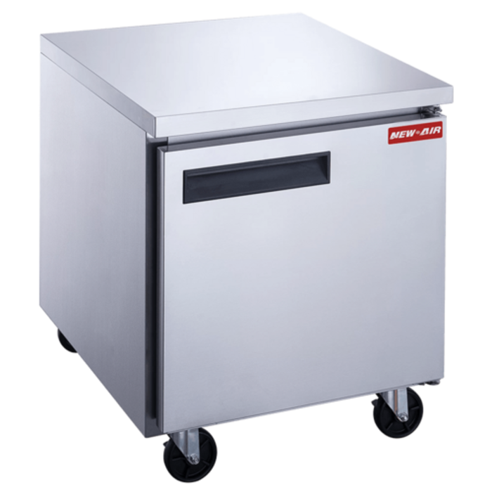 New Air NUF-029-SS 29-Inch Stainless Steel Reach-In Undercounter Freezer