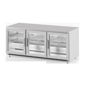 Réfrigérateur de comptoir Infrico IUC-UC72RCR, 2 portes, 612 L