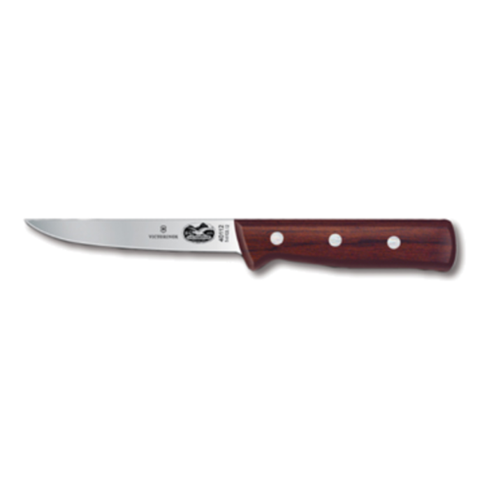 Victorinox 5.6106.12 5" Straight Wide Stiff Boning Knife Wood Handle