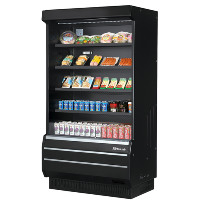 Turbo Air TOM-40B-SP(-A)-N 39-1/8"W Vertical Open Display Merchandiser